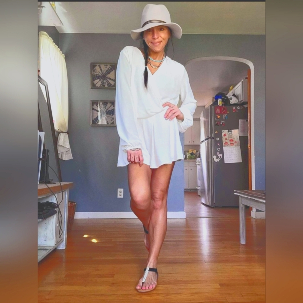 Wrap Blouse & Skort